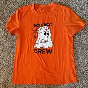 Orange Boo Boo Crew women’s T-Shirt